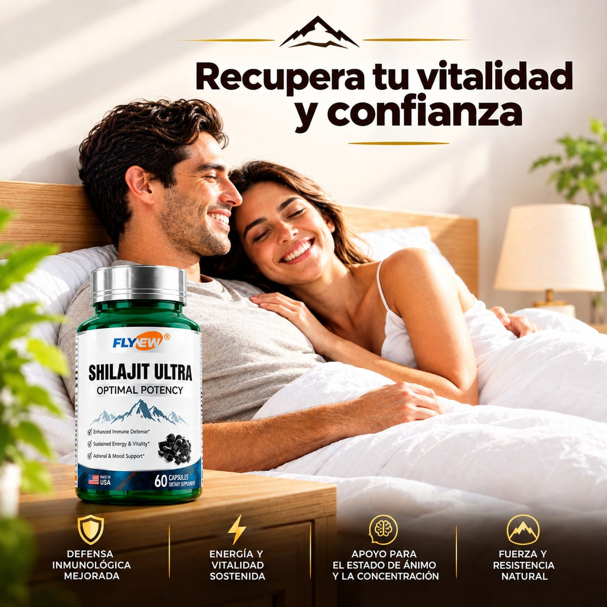 Shilajit Ultra FlyNew 60 Capsulas